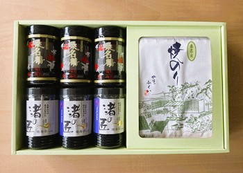 「海苔の詰め合わせ」
